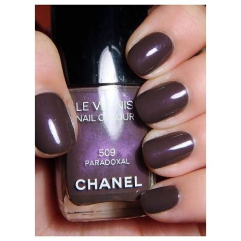 chanel 509 paradoxal nail polish|Chanel Paradoxal 509 Le Vernis .